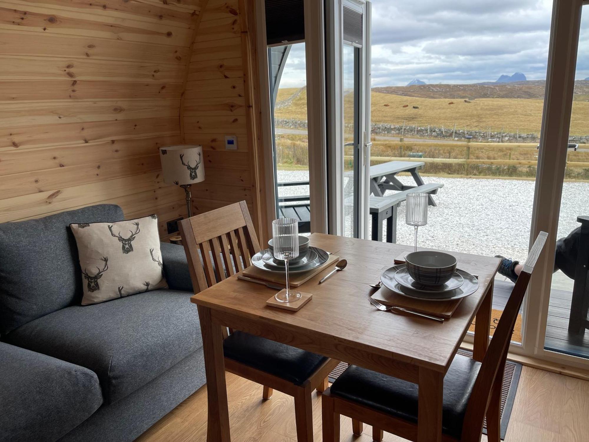 Stoer Pods - Quinag Pod Villa Lochinver Buitenkant foto