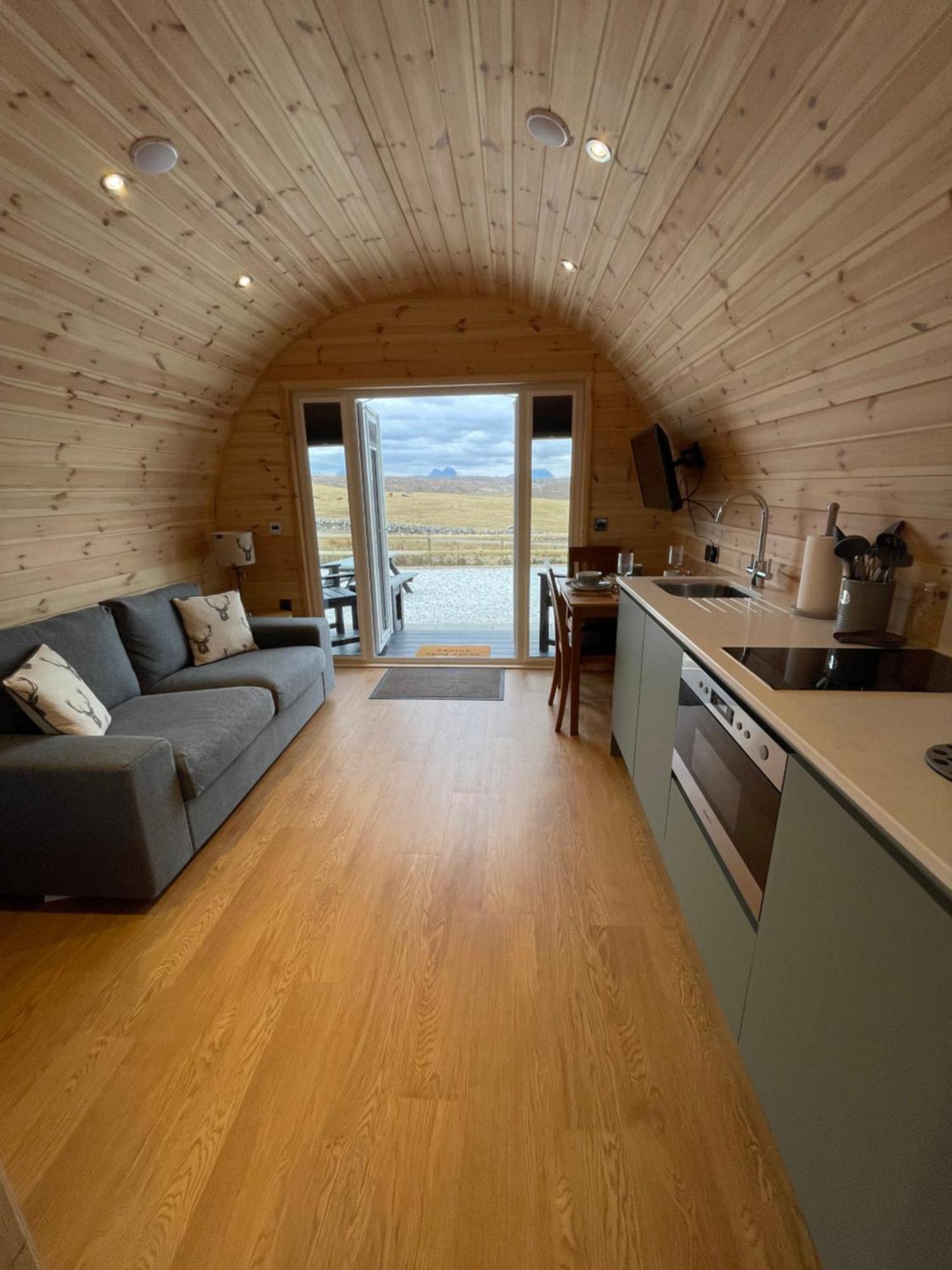 Stoer Pods - Quinag Pod Villa Lochinver Buitenkant foto