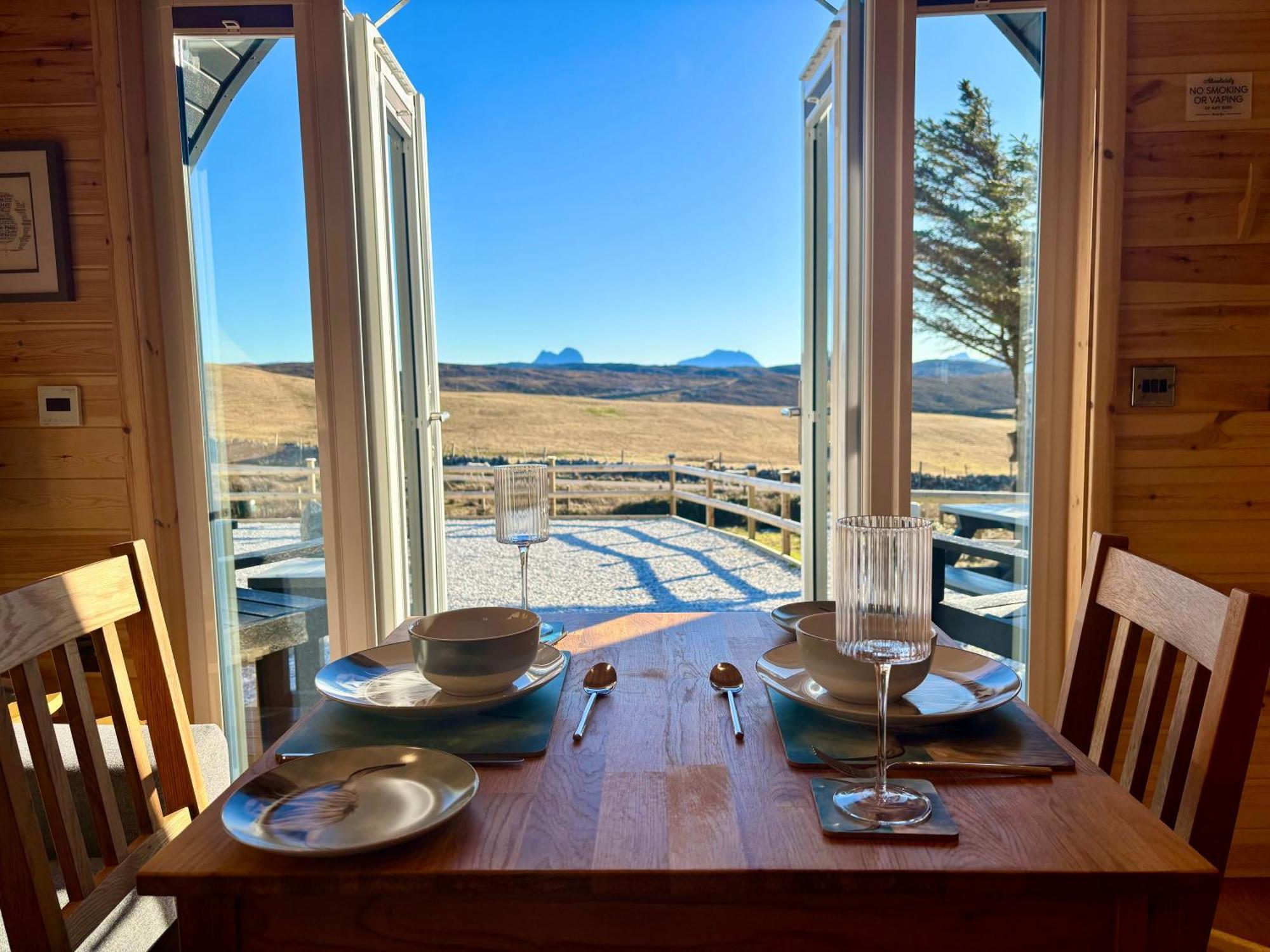 Stoer Pods - Quinag Pod Villa Lochinver Buitenkant foto
